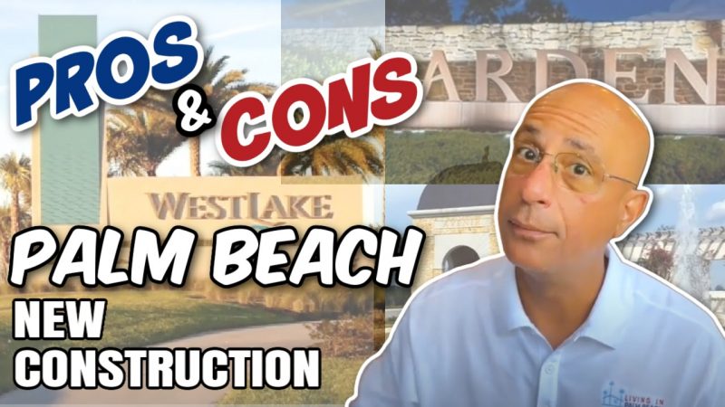 PALM BEACH NEW CONSTRUCTION Pros and Cons - Florida
